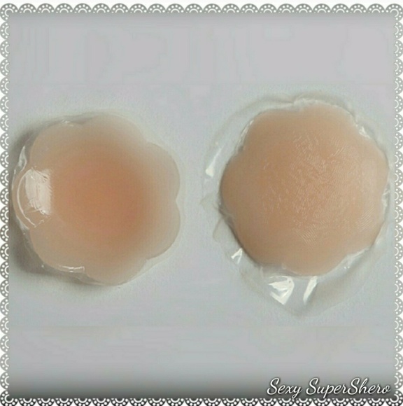 💗Heart Shape Nipple Cover/silicone Pasties - Picture 3 of 6